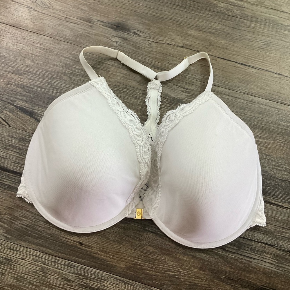 Natori Feathers Racerback T Back Bra Sz 36DDD - Picture 2 of 6